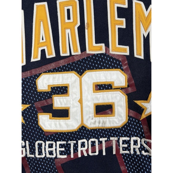 Harlem Globetrotters Platinum Fubu Limited Edition Meadowlark #36 Jersey Sz XL - Picture 4 of 10